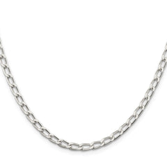 Sterling Silver 4.3mm Open Elongated Link ChainQLL120