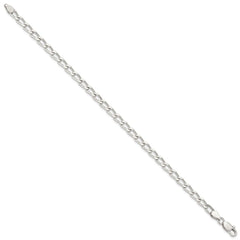 Sterling Silver 4.3mm Open Elongated Link Chain QLL120-8