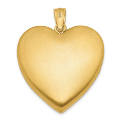1/20 Gold Filled Grandma 23mm Enameled Family Heart Locket QLS118