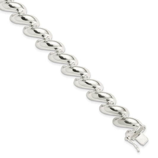 Sterling Silver 12mm San Marco Bracelet QM25-8