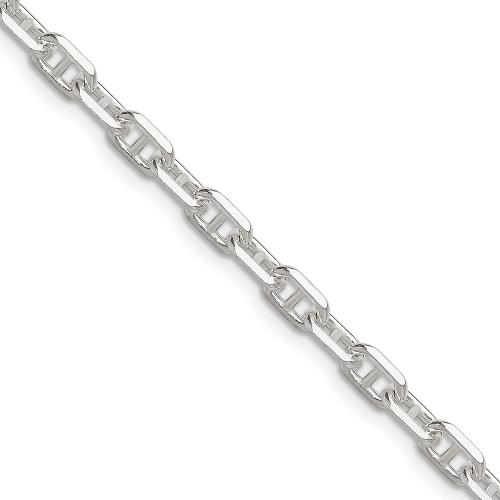 Sterling Silver Polished and D/C 4.75mm Mariner Link ChainQMA120