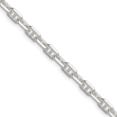 Sterling Silver Polished and D/C 4.75mm Mariner Link ChainQMA120