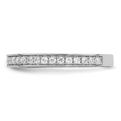 Brilliant Embers Sterling Silver Rhodium-plated 59 Stone Micro Pav������ CZ Ring