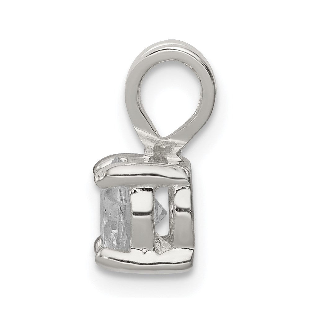 Sterling Silver CZ Pendant QP14