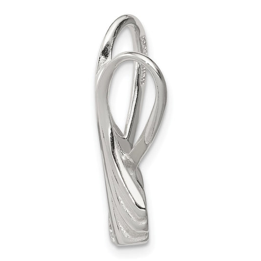Sterling Silver CZ Slide QP313