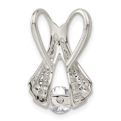 Sterling Silver CZ Slide QP313