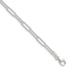 Sterling Silver Polished 3.5mm Paperclip Chain QPCL100-8