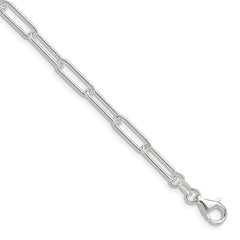 Sterling Silver Polished 4.5mm Paperclip Chain QPCL120-8