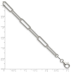Sterling Silver Polished 5.5mm Paperclip Chain QPCL150-8