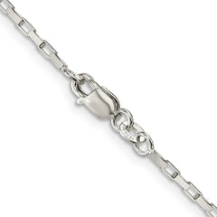 Sterling Silver 1.65mm Elongated Box ChainQPE13