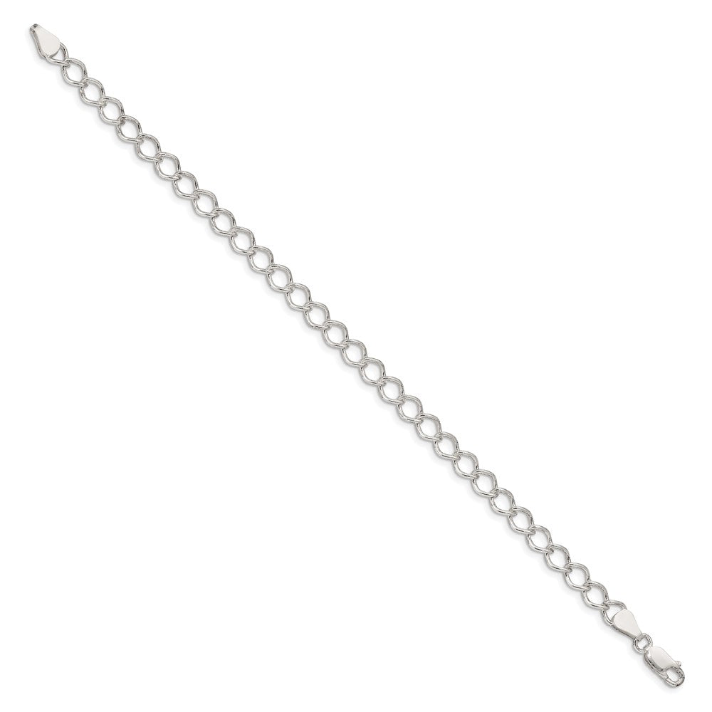 Sterling Silver 5.75mm Fancy Open Curb Chain QPE14-8