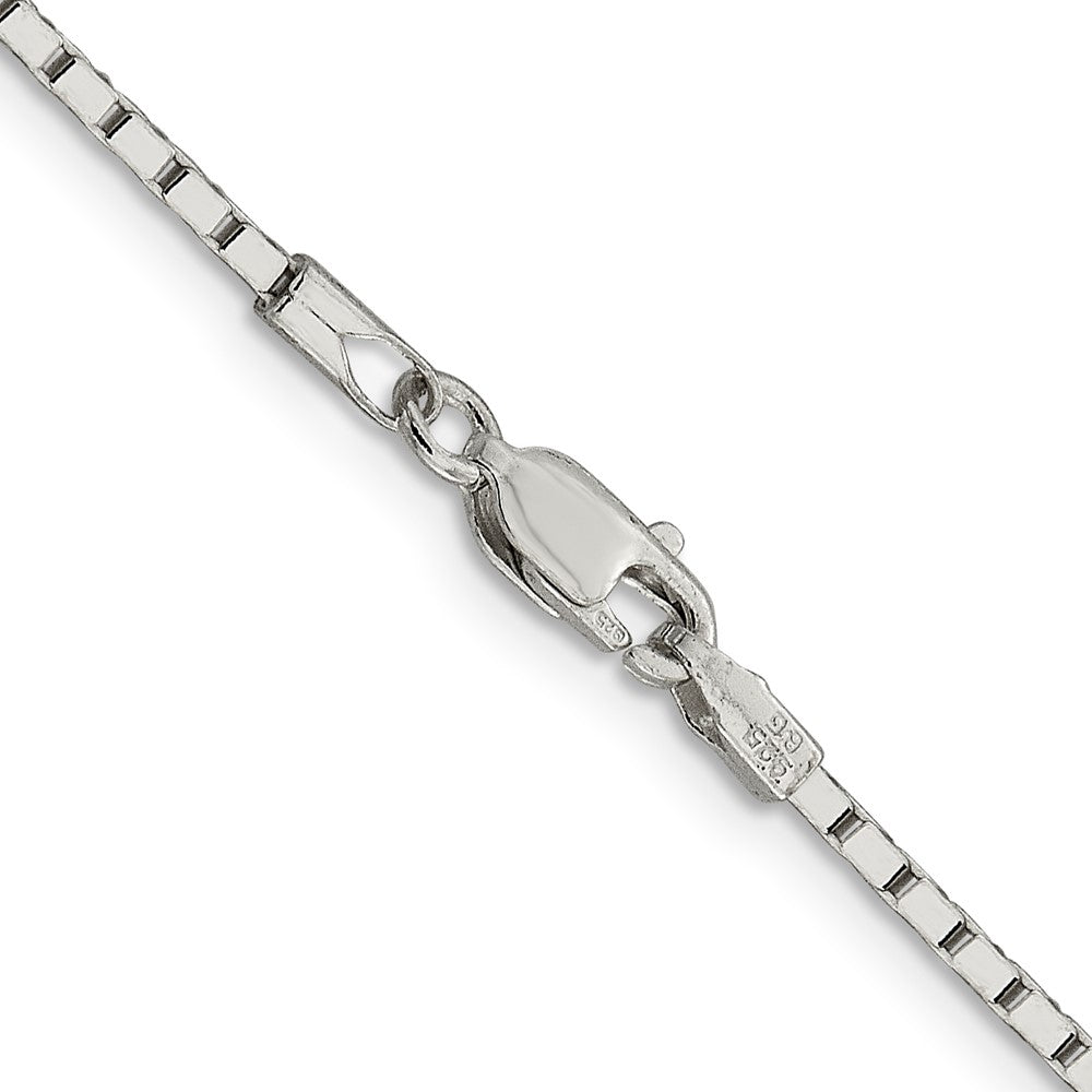Sterling Silver 1.5mm Mirror Box ChainQPE25