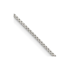 Sterling Silver .6mm 8 Sided Diamond-cut Mirror Box ChainQPE35