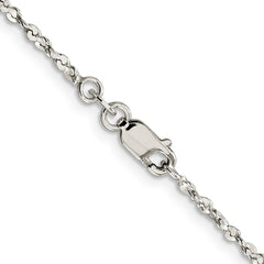 Sterling Silver 1.8mm Twisted Serpentine ChainQPE40