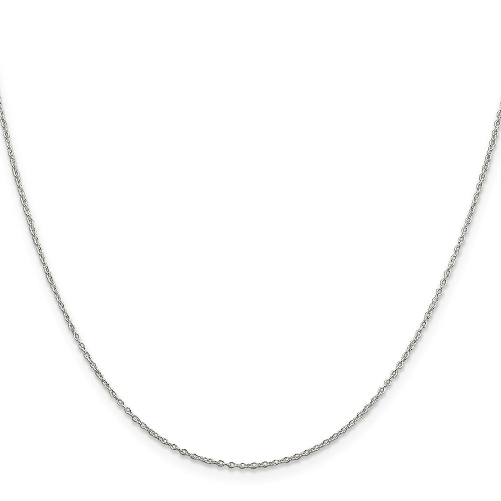 Sterling Silver 1.10mm Forzantine Cable ChainQPE45