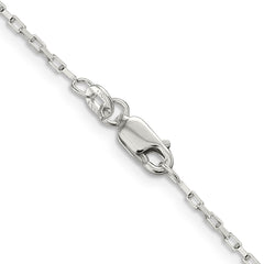 Sterling Silver 1.3mm Elongated Box ChainQPE48