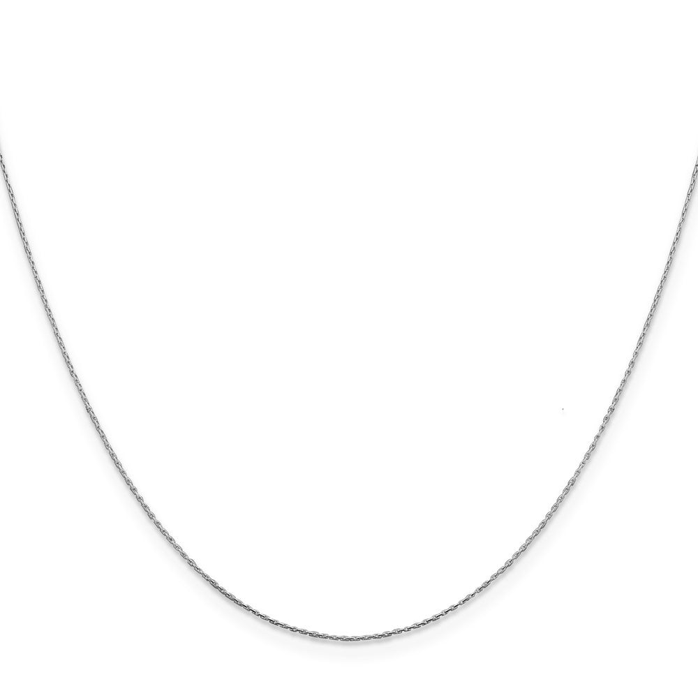 Sterling Silver .6mm Oval Box ChainQPE49