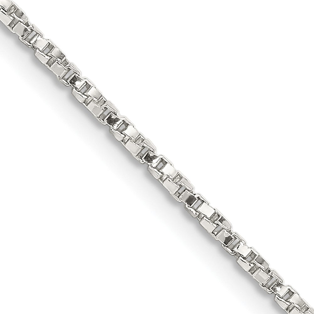 Sterling Silver 1.35mm Twisted Box ChainQPE52