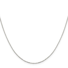 Sterling Silver 1mm 8 Sided D/C Cable ChainQPE64