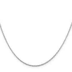 Sterling Silver 1.25mm Loose Rope ChainQPE65