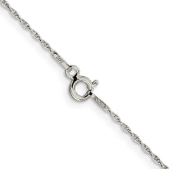 Sterling Silver 1.25mm Loose Rope ChainQPE65