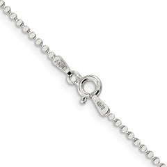 Sterling Silver 1.15mm Square Fancy Beaded ChainQPE74
