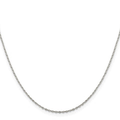 Sterling Silver .5mm Flat Link Cable ChainQPE75