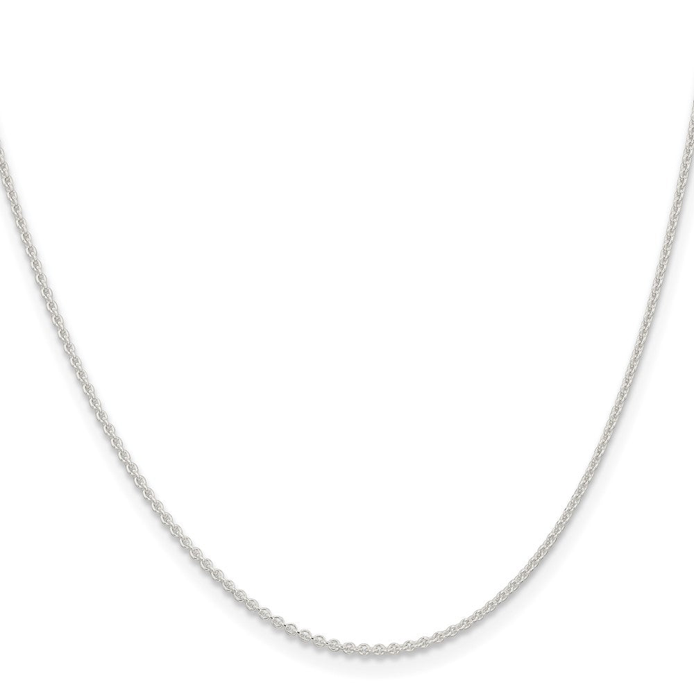 Sterling Silver 1.6mm Forzantine Cable ChainQPE87