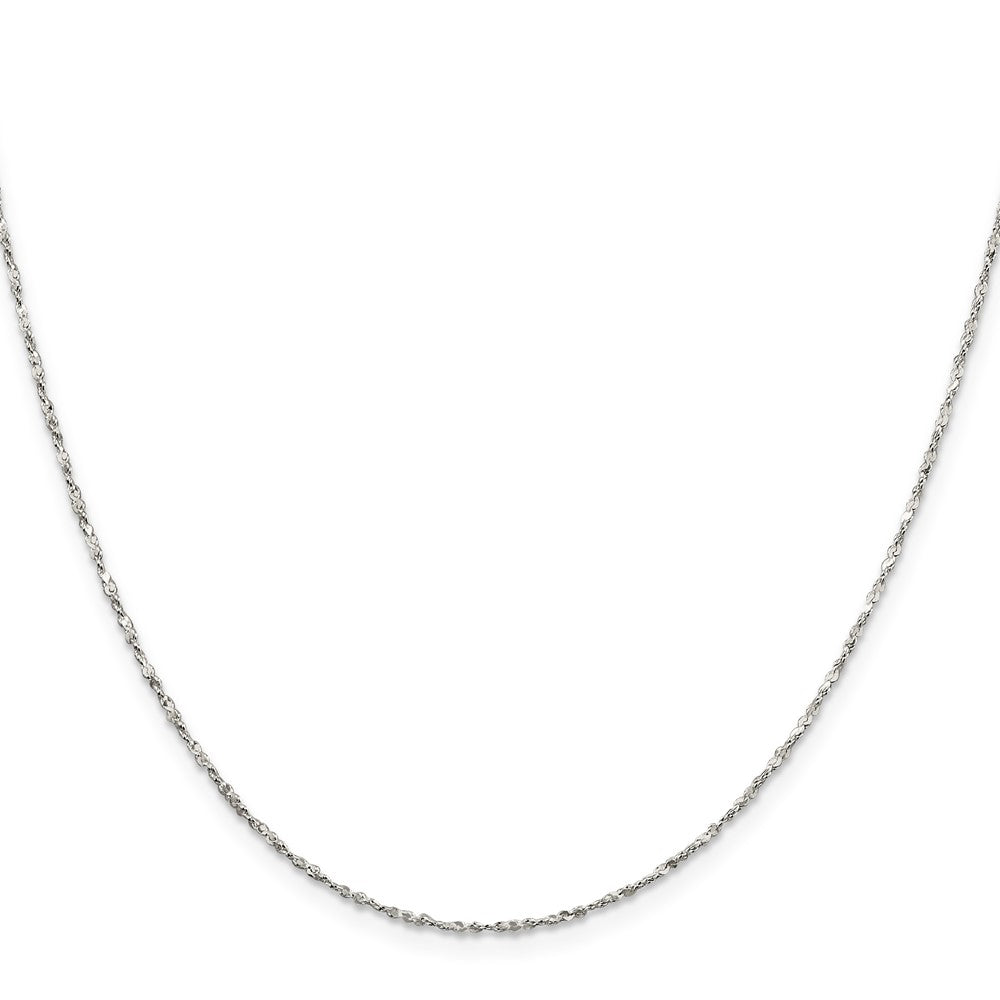 Sterling Silver 1.4mm Twisted Serpentine ChainQPEN6
