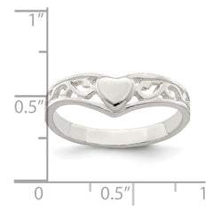 Sterling Silver Heart Ring