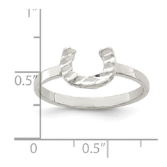 Sterling Silver Horseshoe Ring