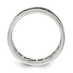 Sterling Silver X&O Design Ring