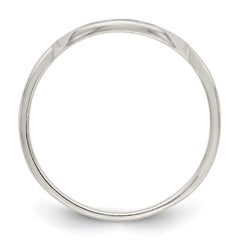 Sterling Silver Polished Tree Ring