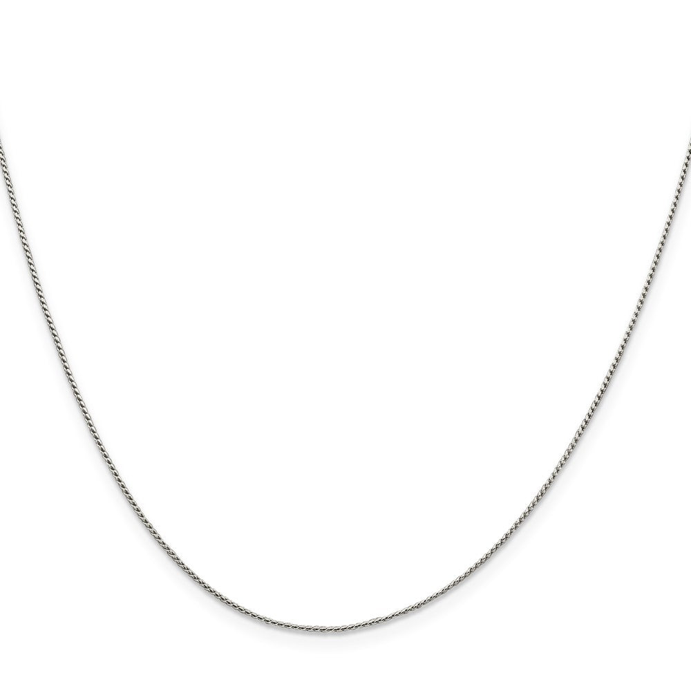 Sterling Silver .95mm Round Franco ChainQRF035