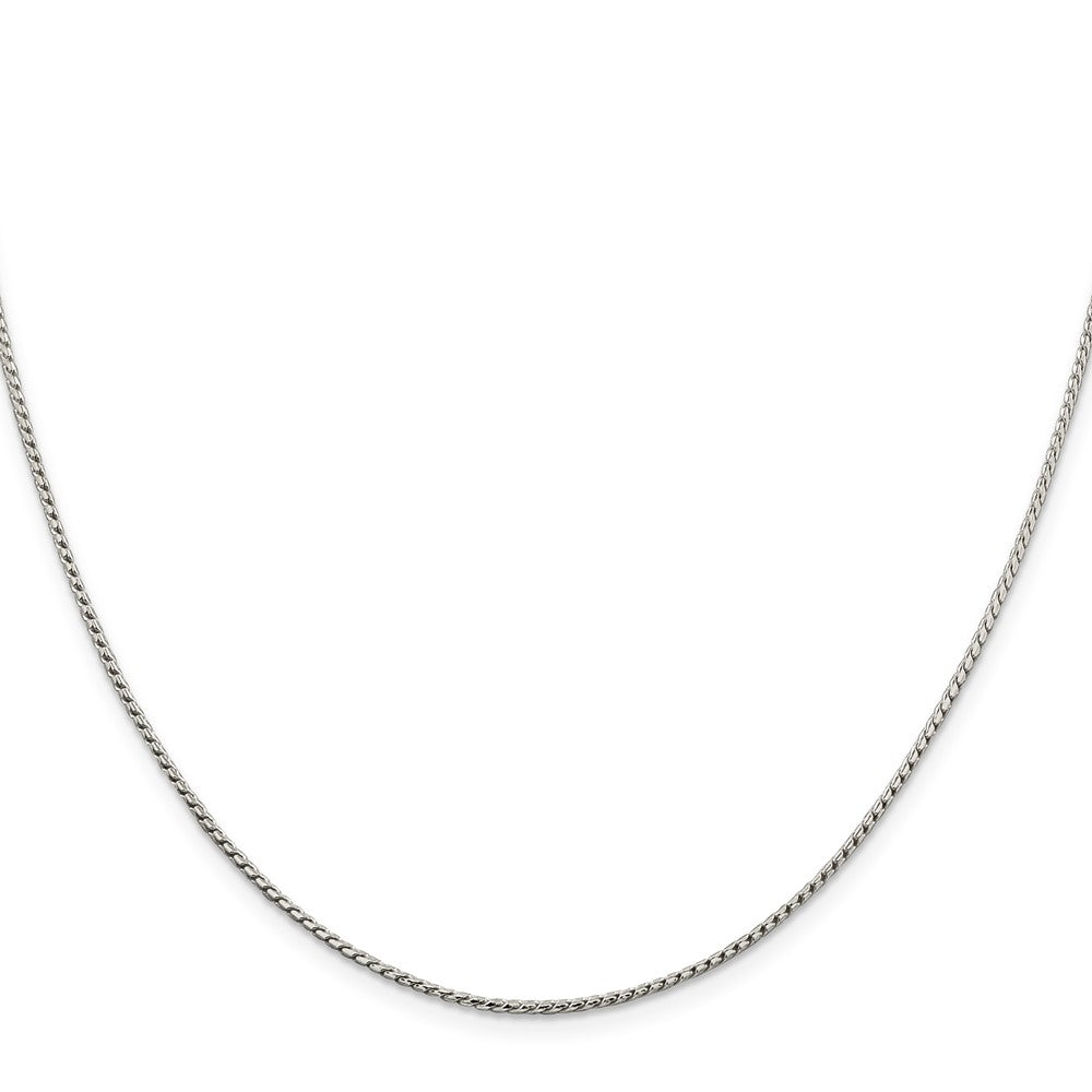 Sterling Silver 1.25mm Round Franco ChainQRF060