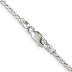 Sterling Silver 1.75mm Round Franco ChainQRF080