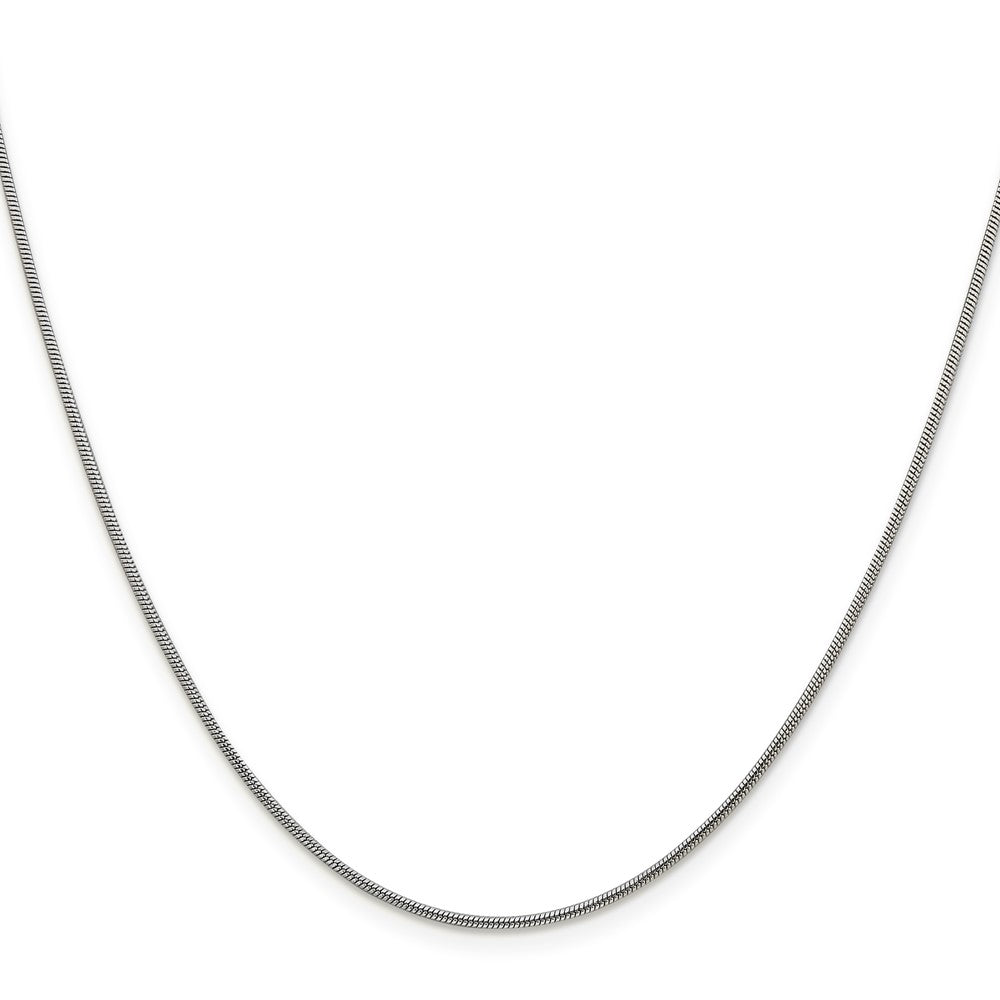 Sterling Silver 1.2mm Snake ChainQSN035