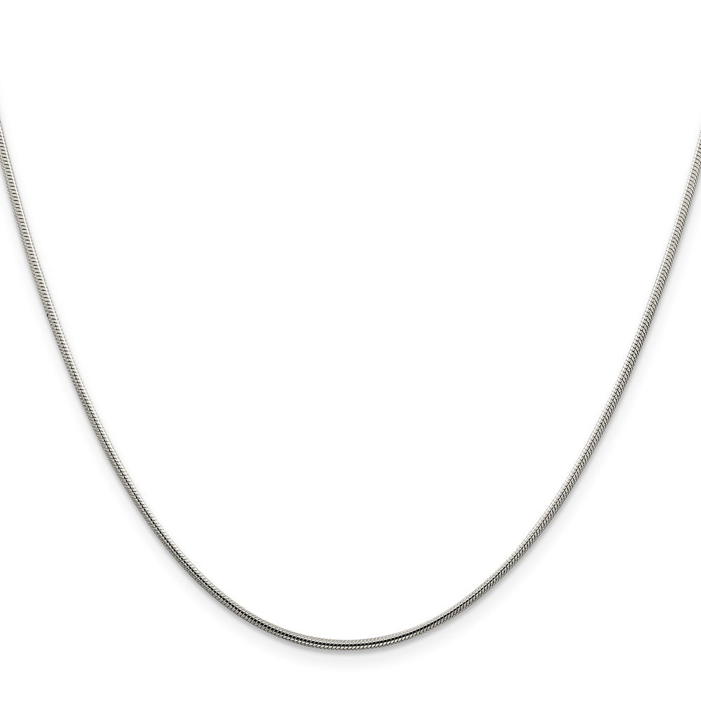Sterling Silver 1.25mm Snake ChainQSN040