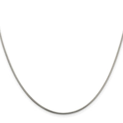 Sterling Silver 1.5mm Snake ChainQSN045