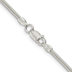 Sterling Silver 2mm Round Snake ChainQSNL060