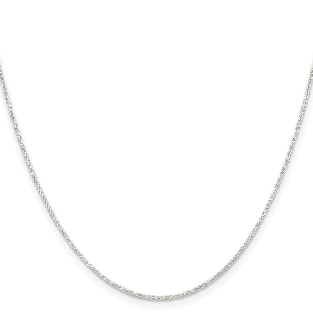 Sterling Silver 1mm Round Spiga ChainQSP025
