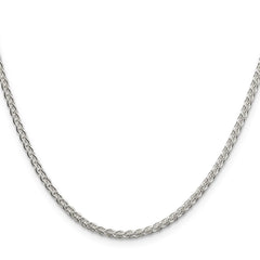 Sterling Silver 2.5mm Round Spiga ChainQSP060
