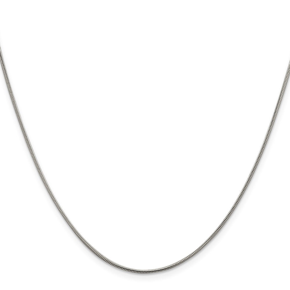 Sterling Silver .8mm Square Snake ChainQSQ025