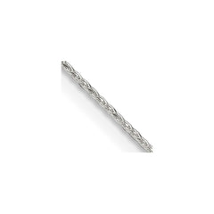 Sterling Silver .85mm Diamond-cut Round Spiga ChainQSR025