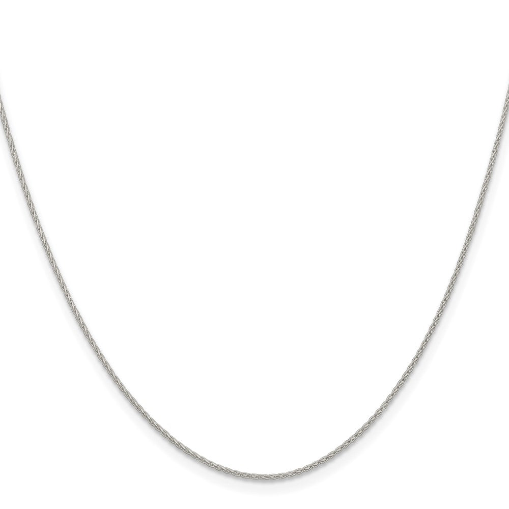 Sterling Silver .95mm Diamond-cut Round Spiga ChainQSR030