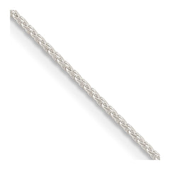 Sterling Silver .95mm Diamond-cut Round Spiga ChainQSR030