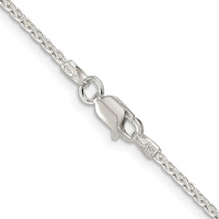 Sterling Silver 1.7mm Diamond-cut Round Spiga ChainQSR050