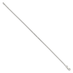 Sterling Silver 1.7mm Diamond-cut Round Spiga Chain QSR050-8