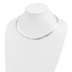 Sterling Silver 10mm Cubetto Necklace QU10-18