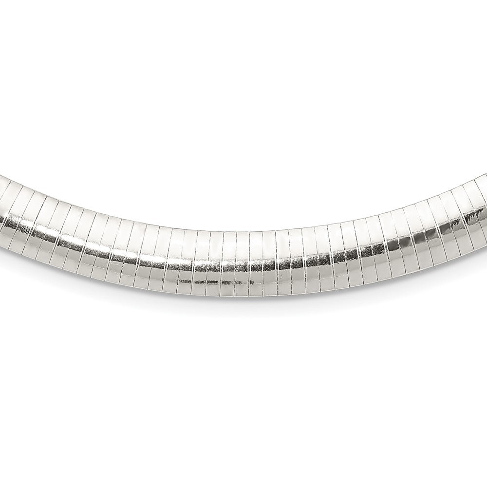 Sterling Silver 10mm Cubetto Necklace QU10-18